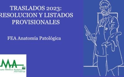 TRASLADOS 2023: Resolución Provisional y Listado provisional. FEA Anatomía Patológica