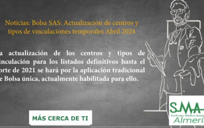 Noticias: Bolsa SAS: Actualización de centros y tipos de vinculaciones temporales Abril 2024