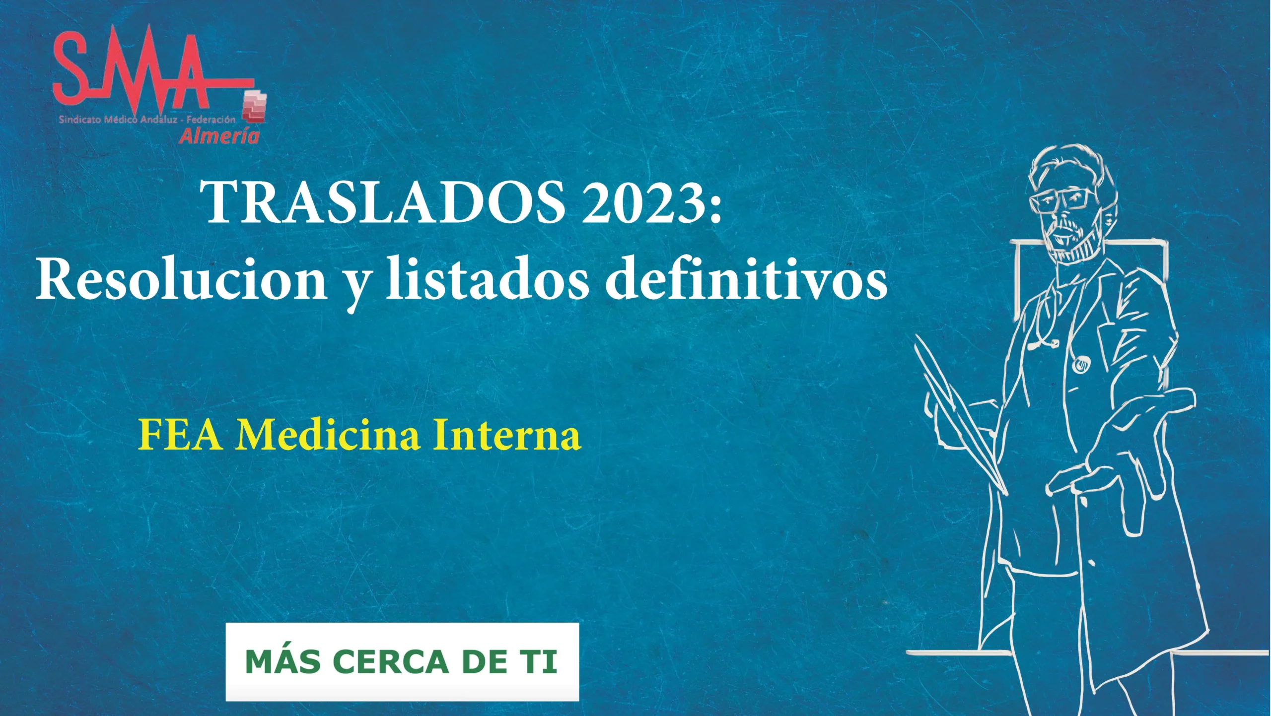 Publicado listado definitivos SAS Concurso Medicina Interna