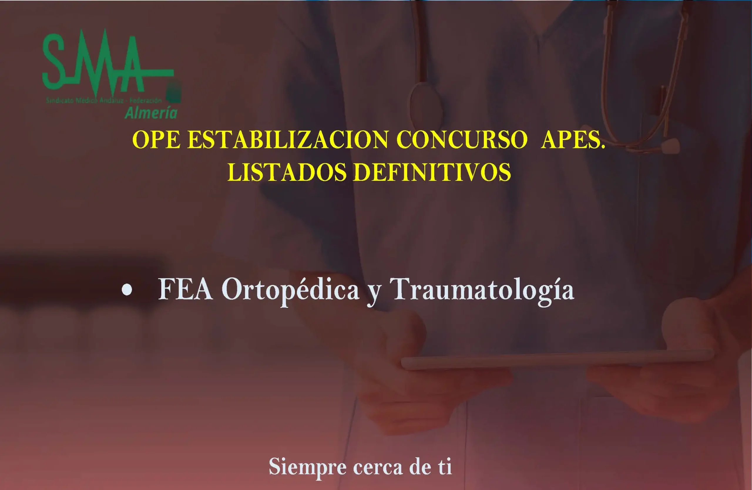 Listados DEFINITIVOS CONCURSO APES TRAUMA