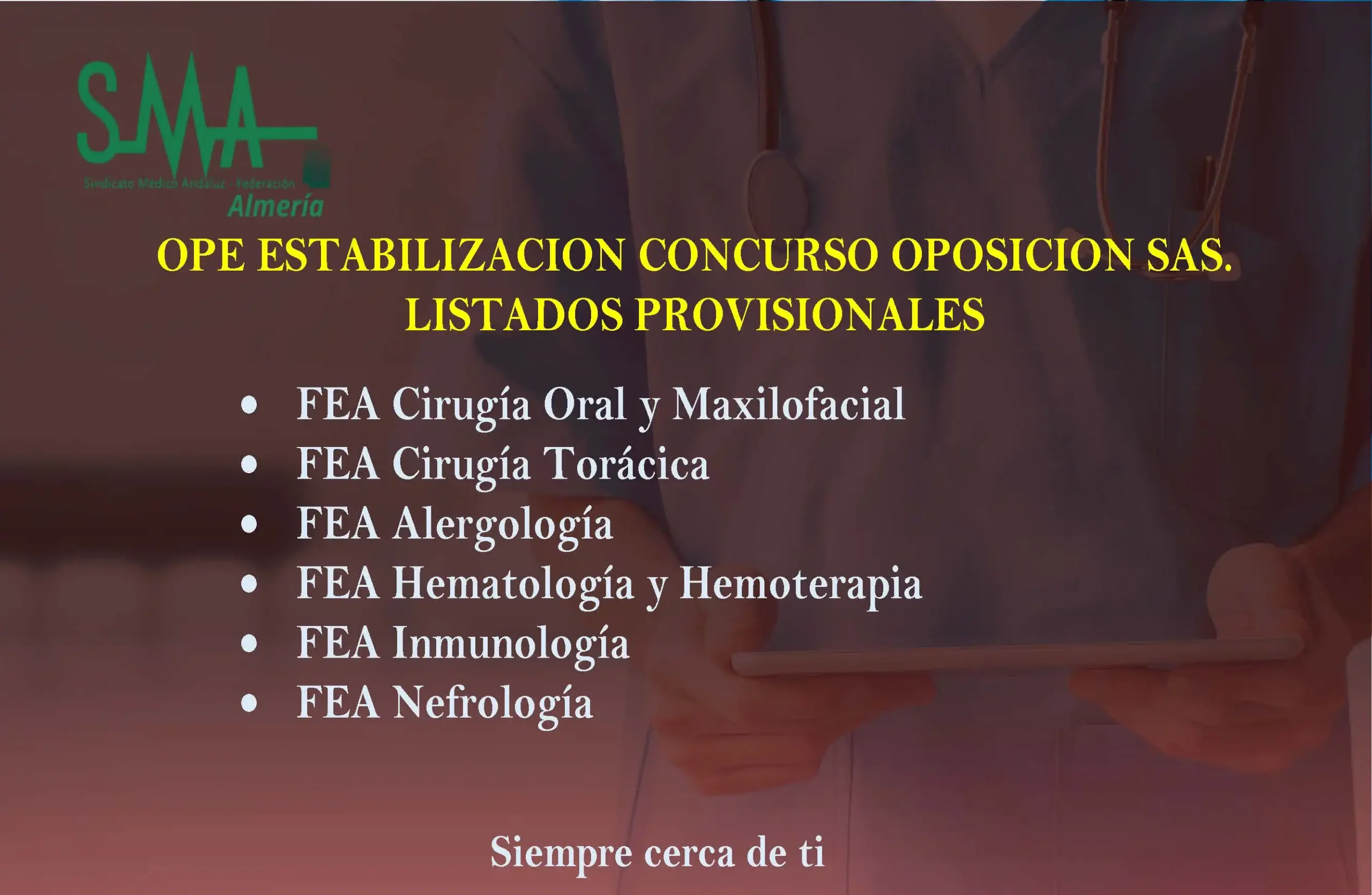 Listados provisionales SAS 1 con-op