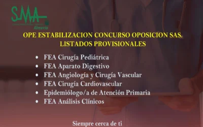 OPE ESTABILIZACION CONCURSO OPOSICION SAS. LISTAS PROVISIONALES SUPERAN CONCURSO.