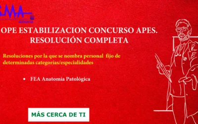 OPE ESTABILIZACION CONCURSO APES. Nombramiento.