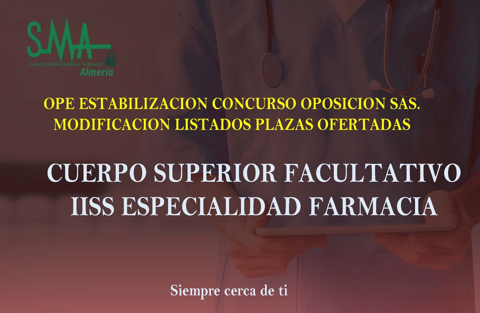 Listados definitivos Plazas IISS Farmacia