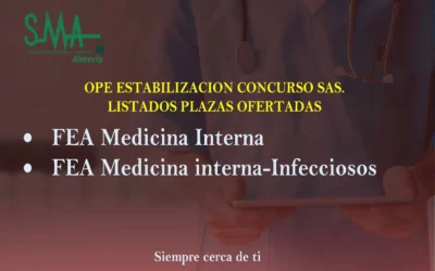 OPE ESTABILIZACION CONCURSO SAS. PLAZAS OFERTADAS.