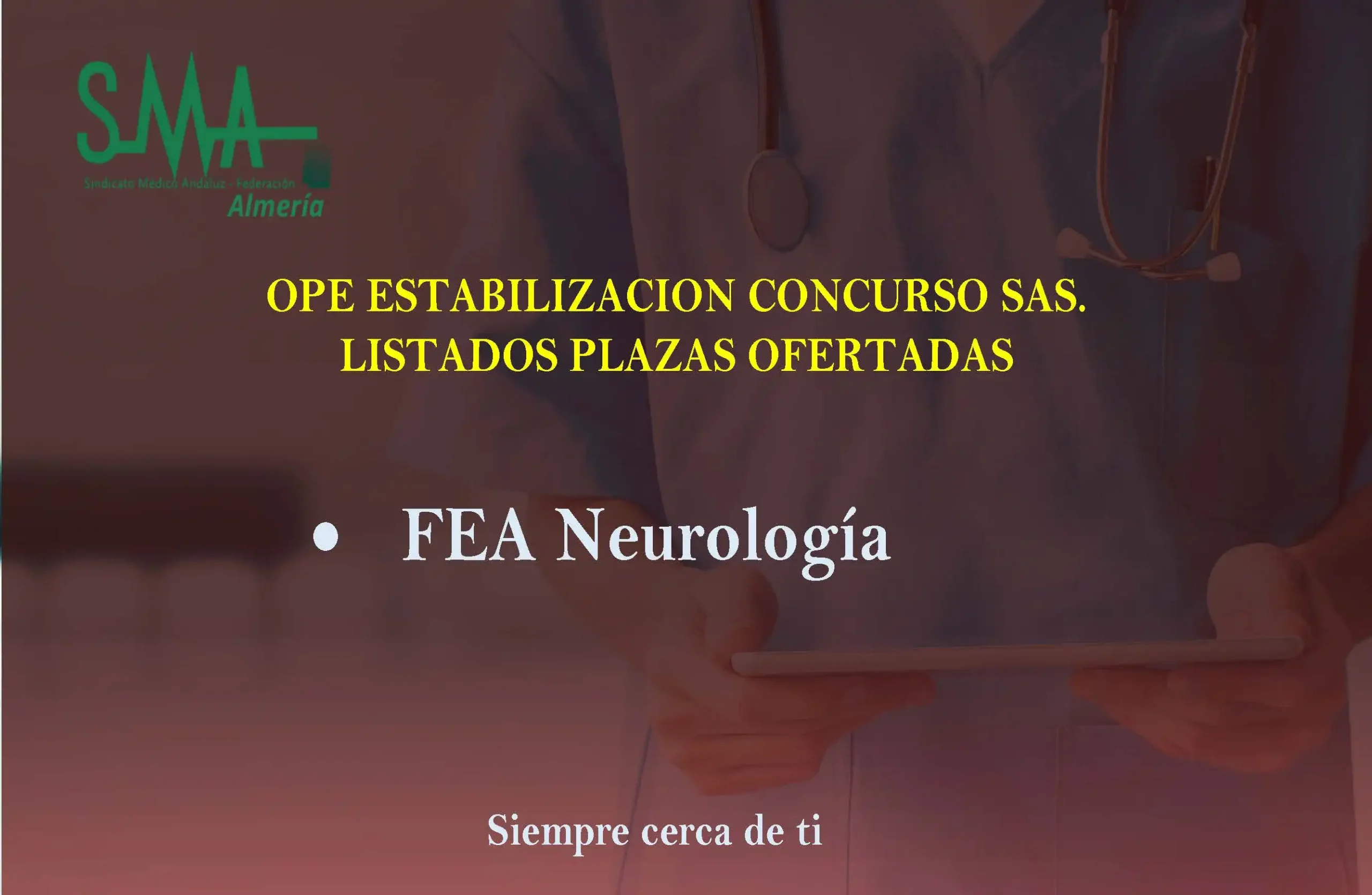 Listados definitivos Plazas Neurologia