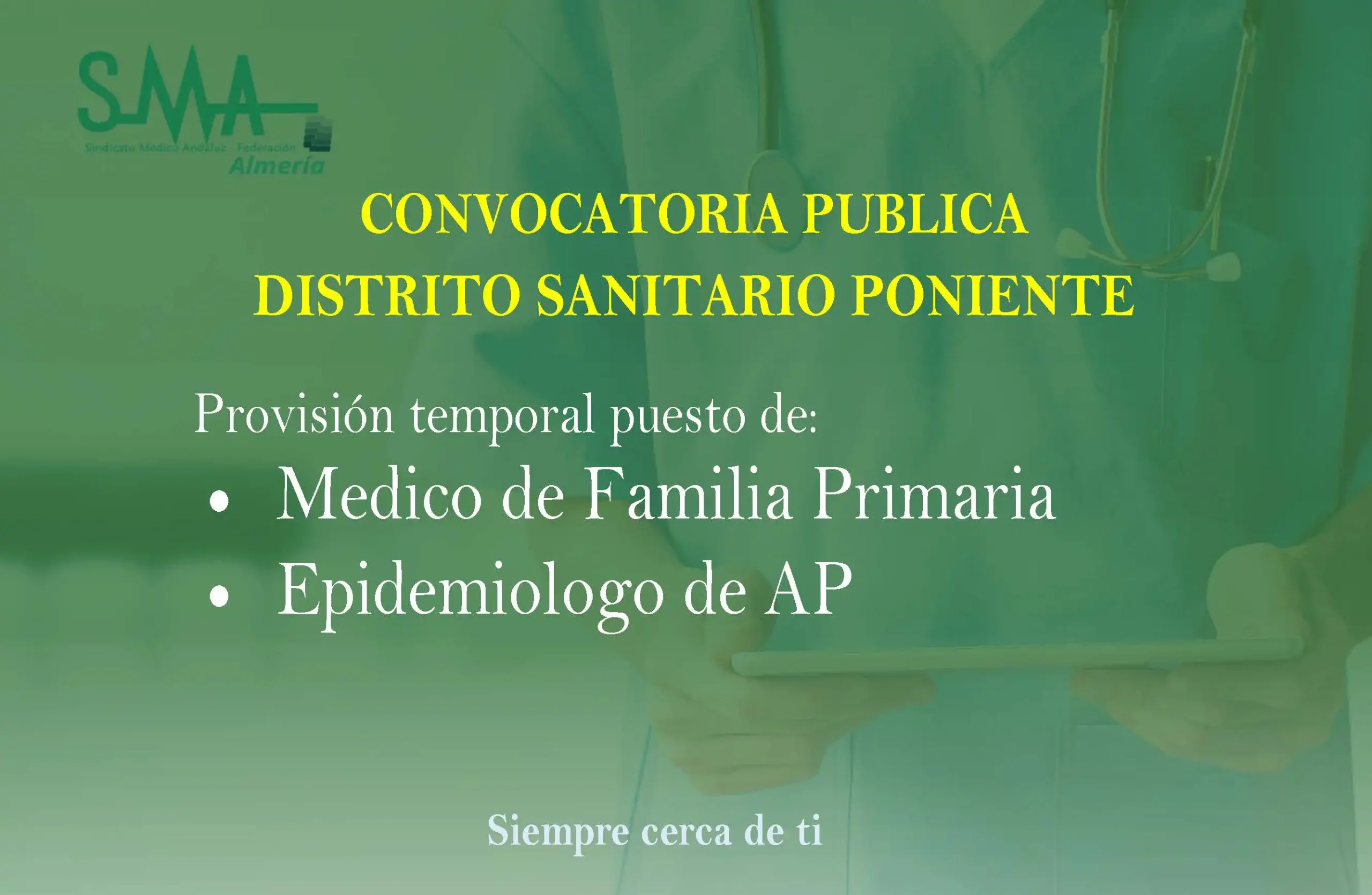 OFERTA TEMPORALES distrito Pôniente