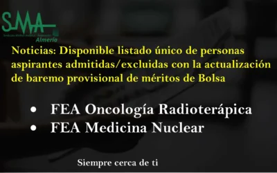 BOLSA SAS: Listado único personas admitidas/excluidas.