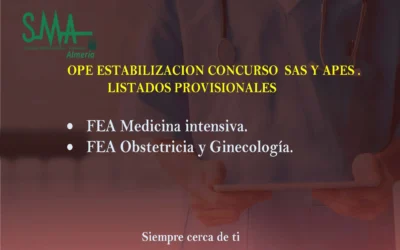 OPE ESTABILIZACION. CONCURSO OPOSICION  SAS Y APES.