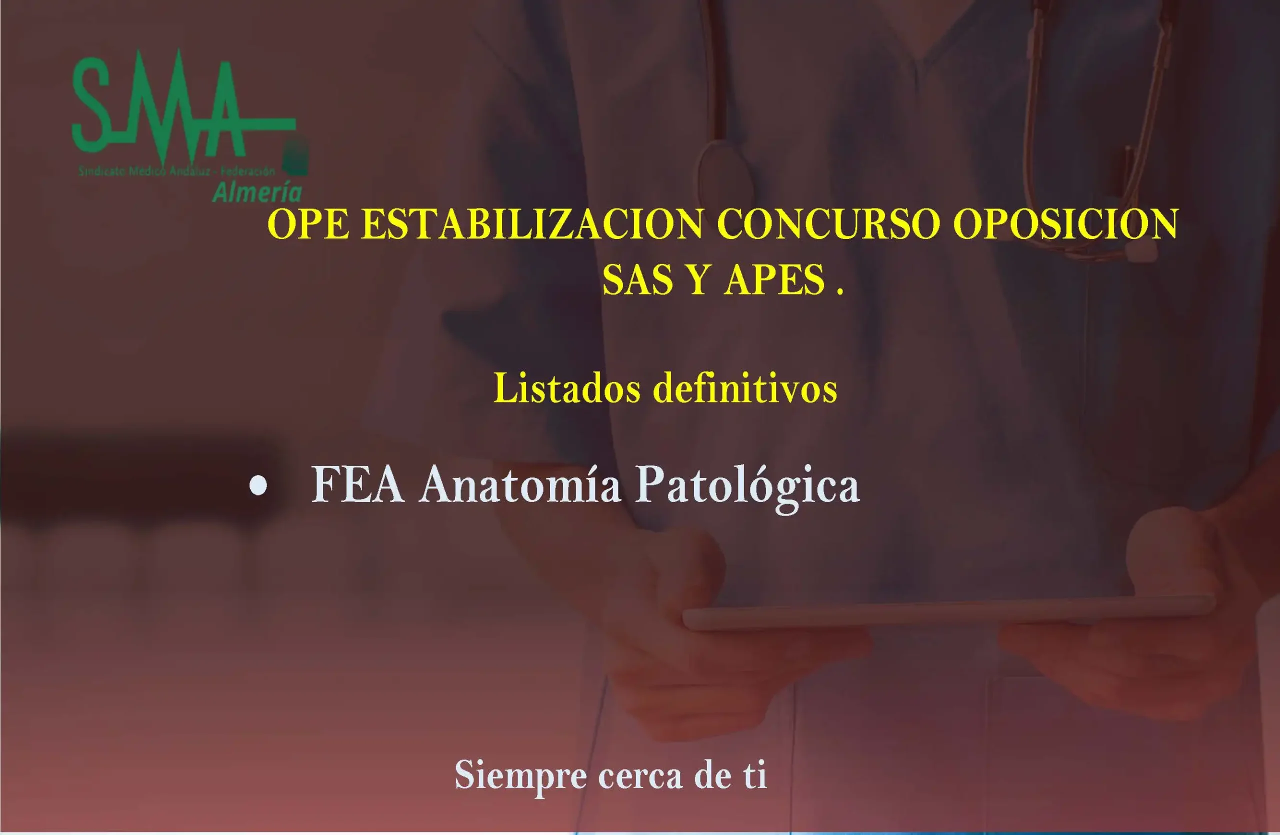 Listados definitivos AP SAS APESS