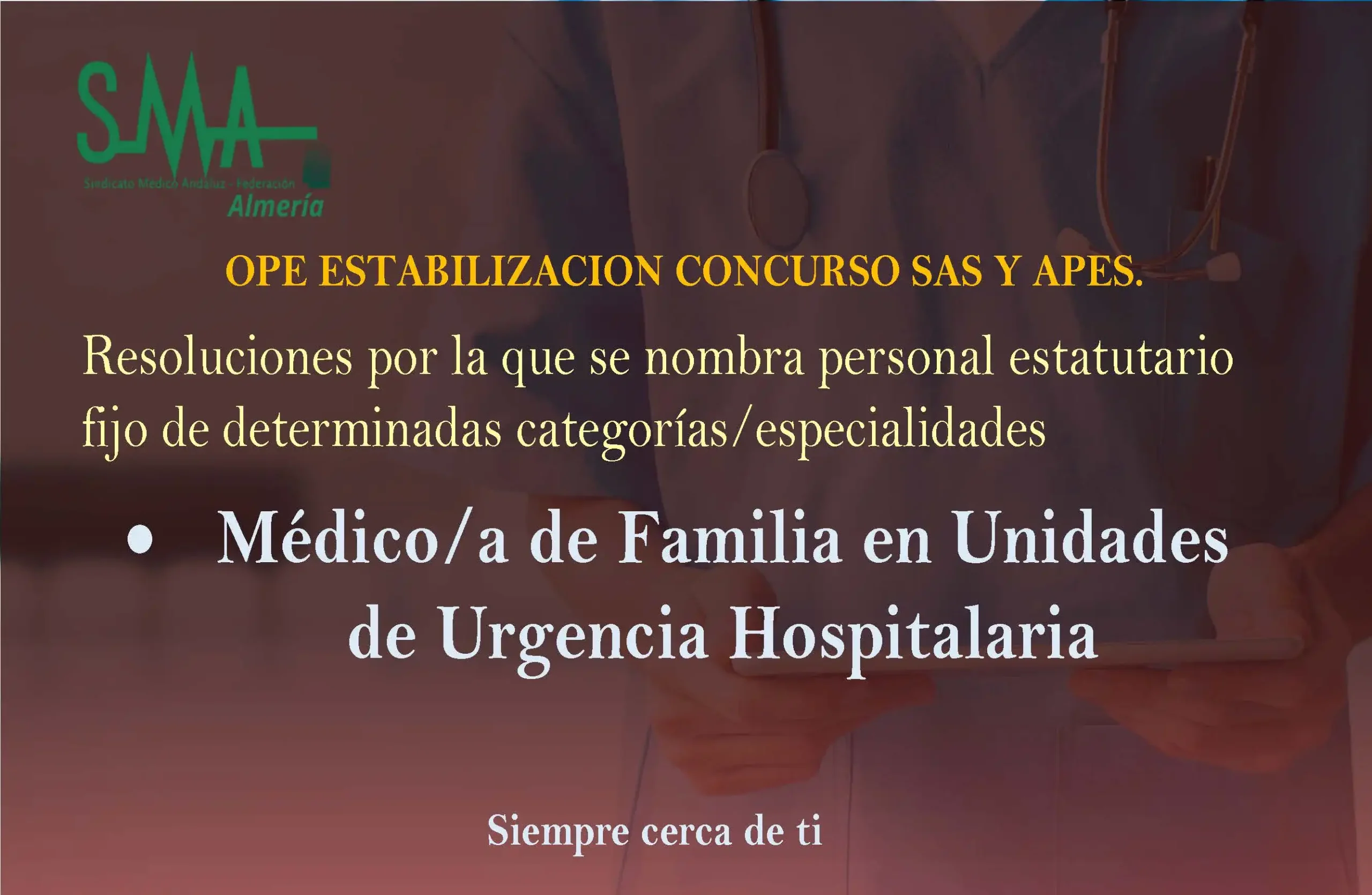 Nombramientos URGENCIAS