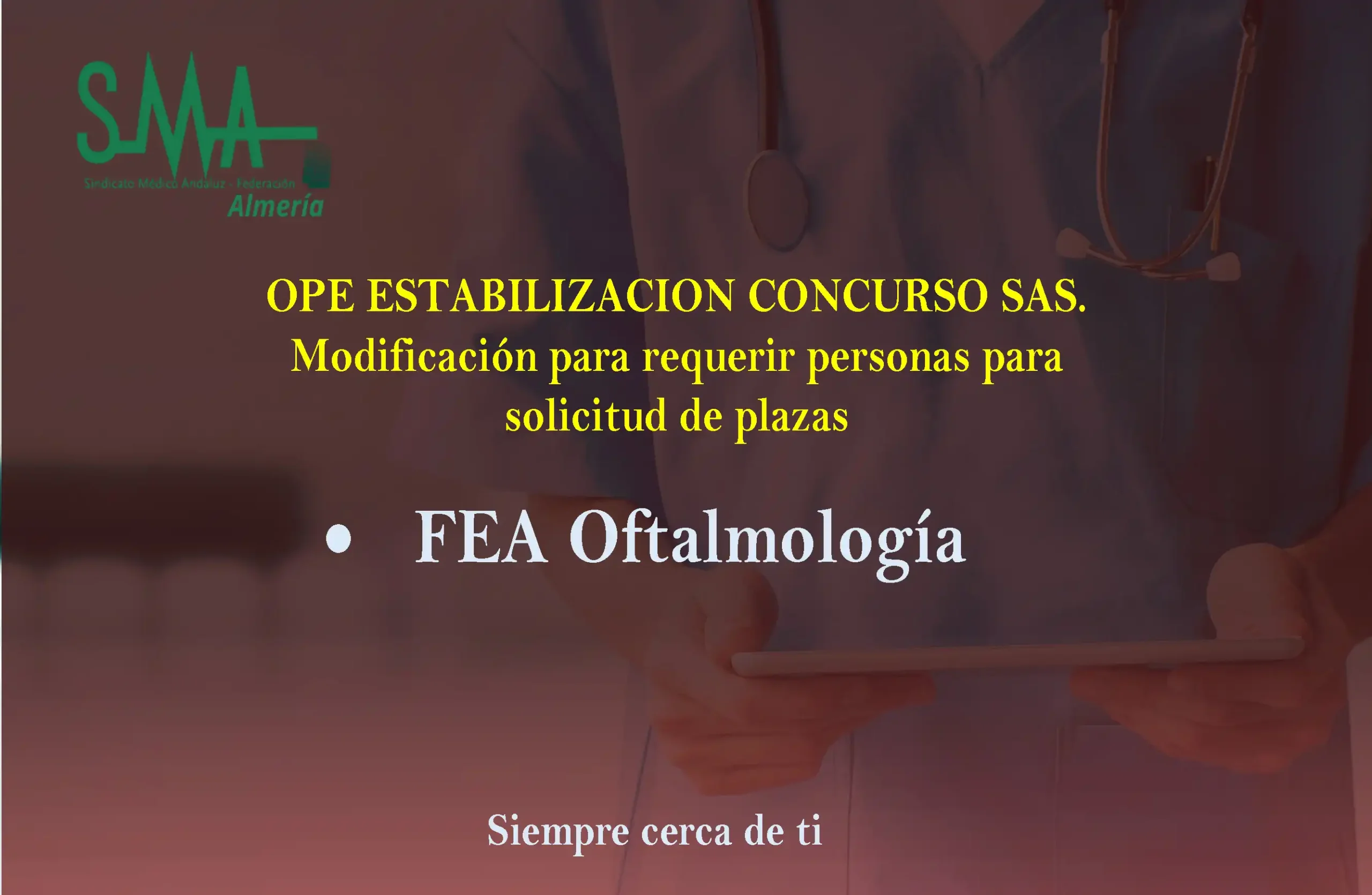 Listados Plazas oftalmologia