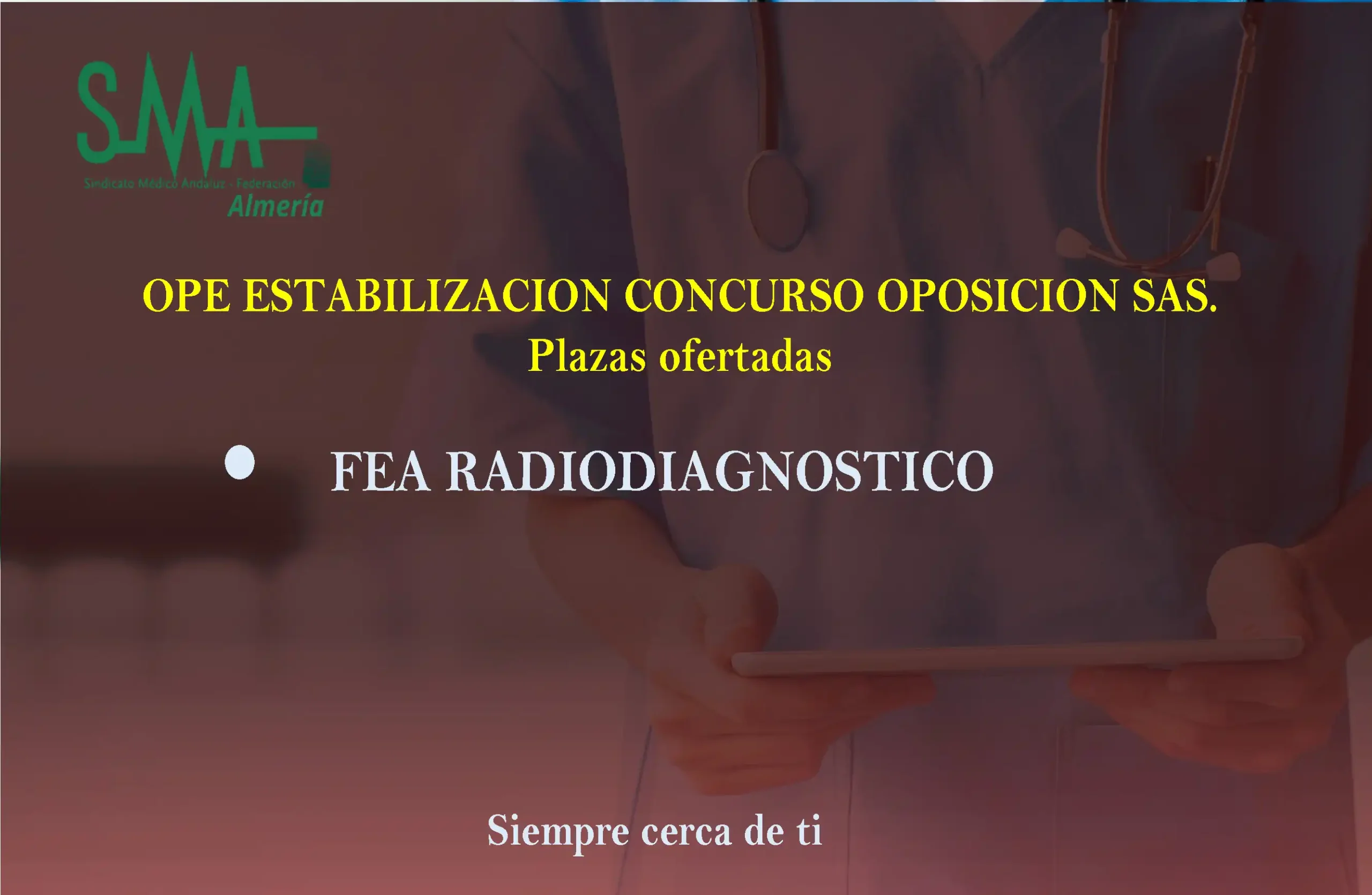 Ofrerta plazas CONCURSO OPOSICION sas RX