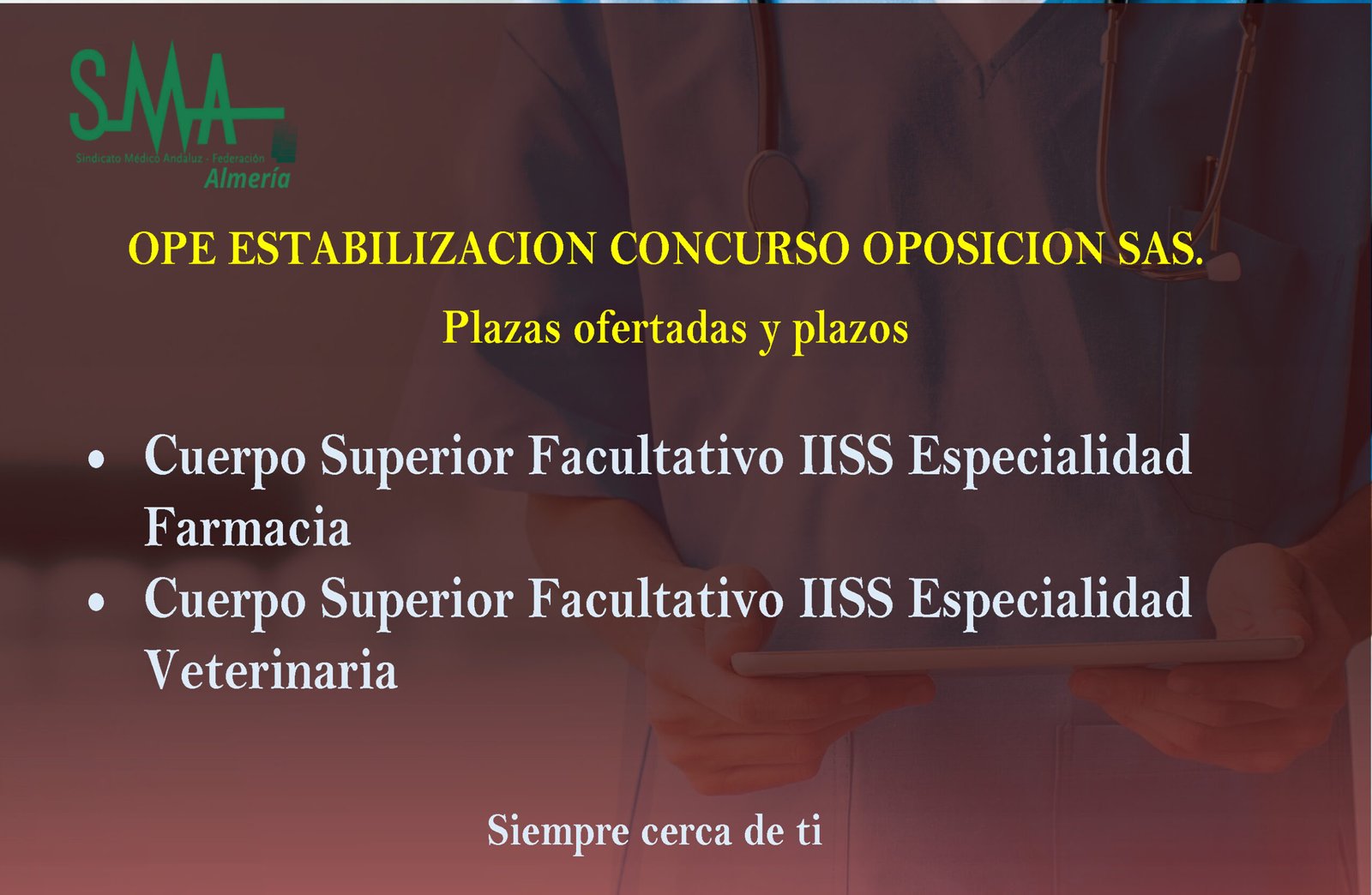 Ofrerta plazas CONCURSO OPOSICION iiss