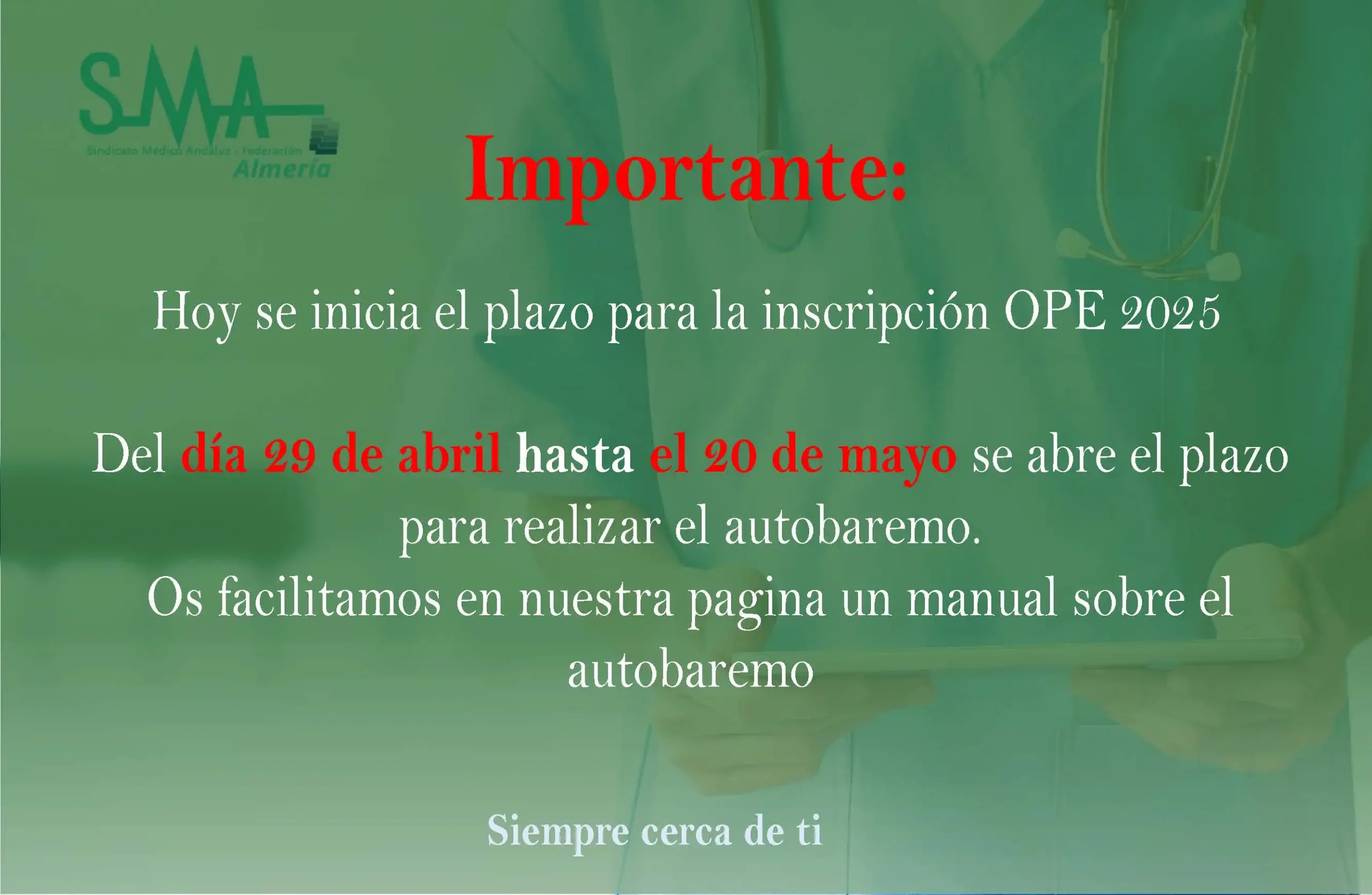 Autobaremo OPE 2025