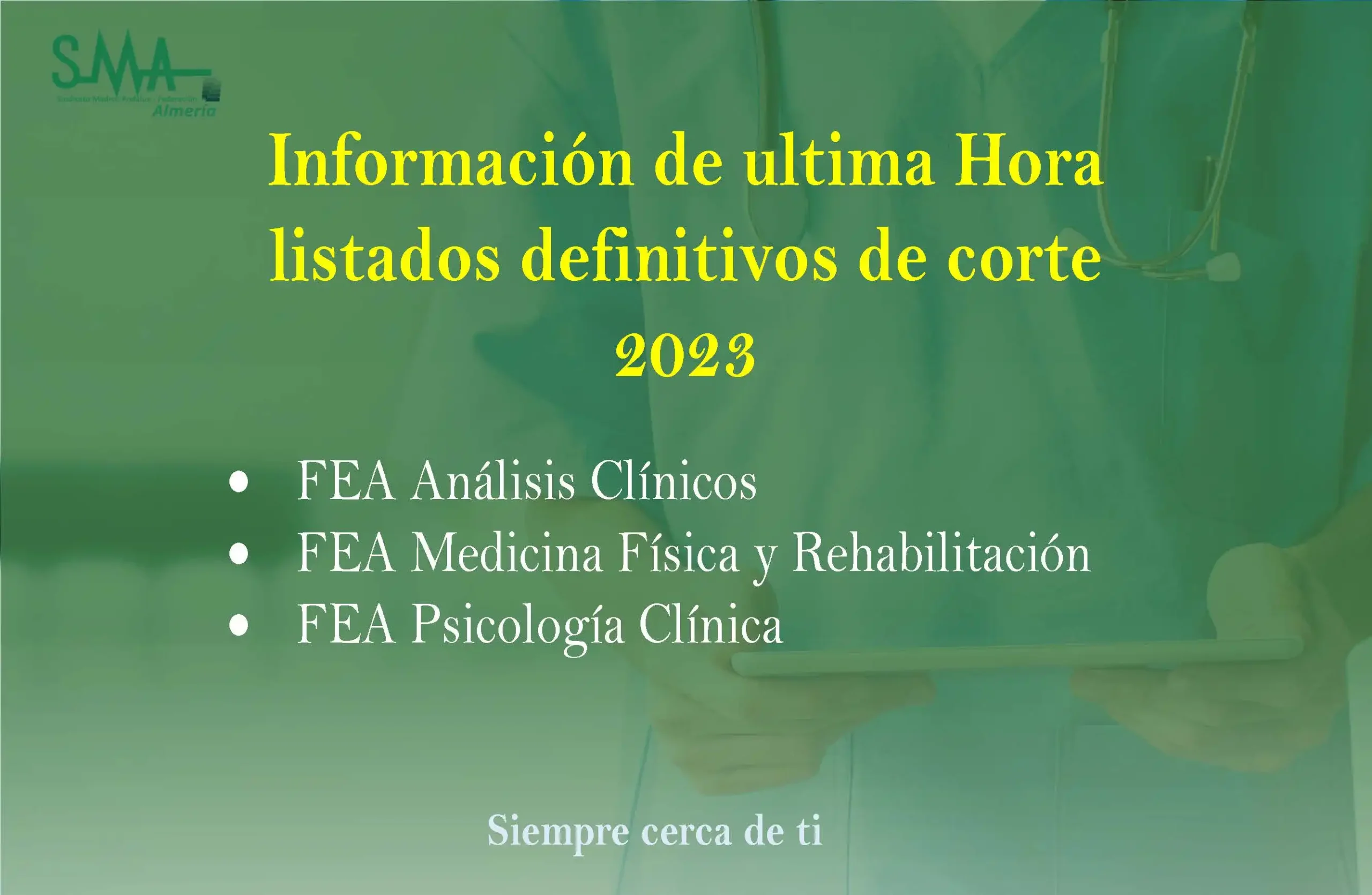 BOLSA SAS: Listado único personas admitidas/excluidas.