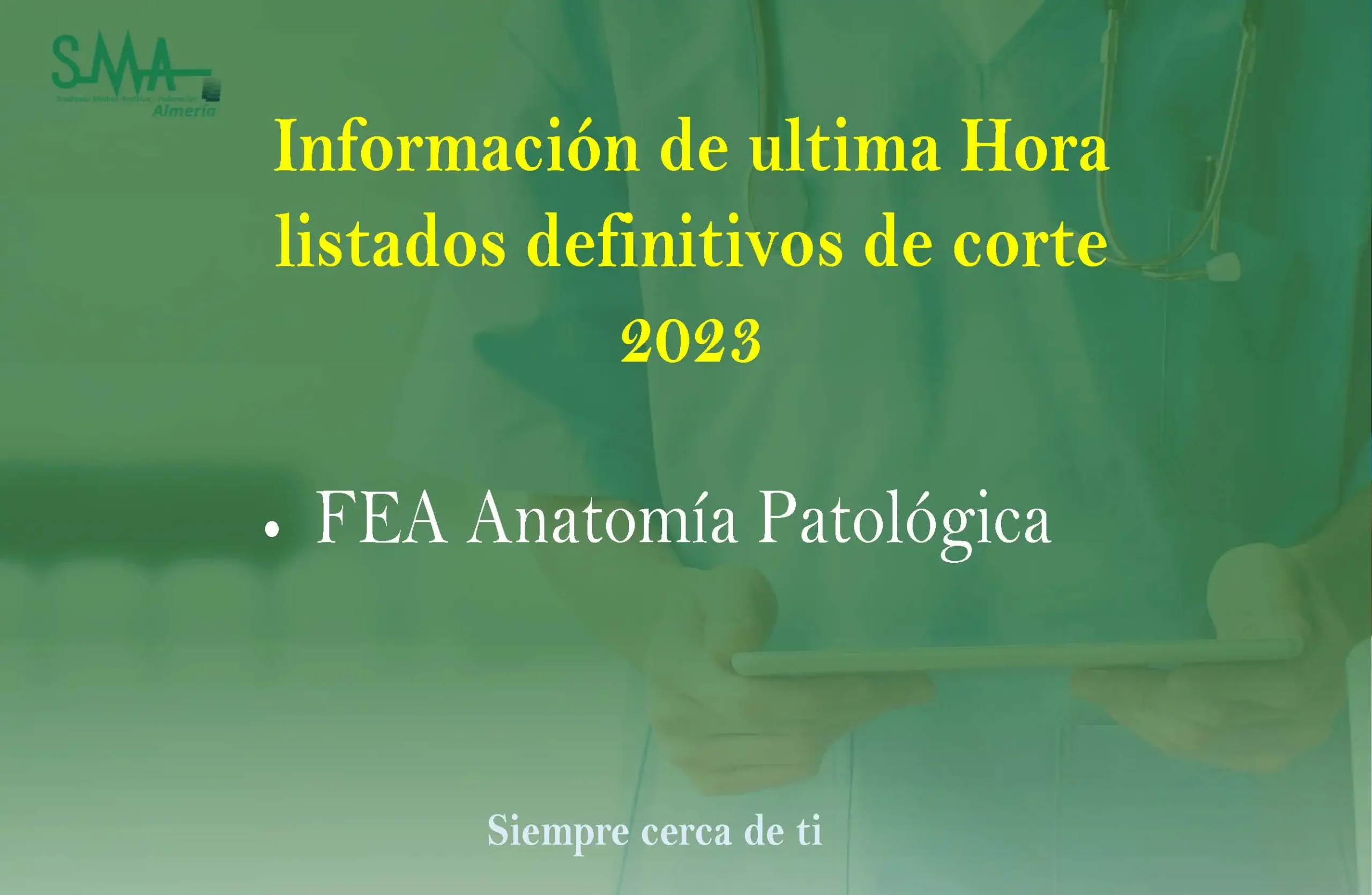 BOLSA SAS: Listado único personas admitidas/excluidas.