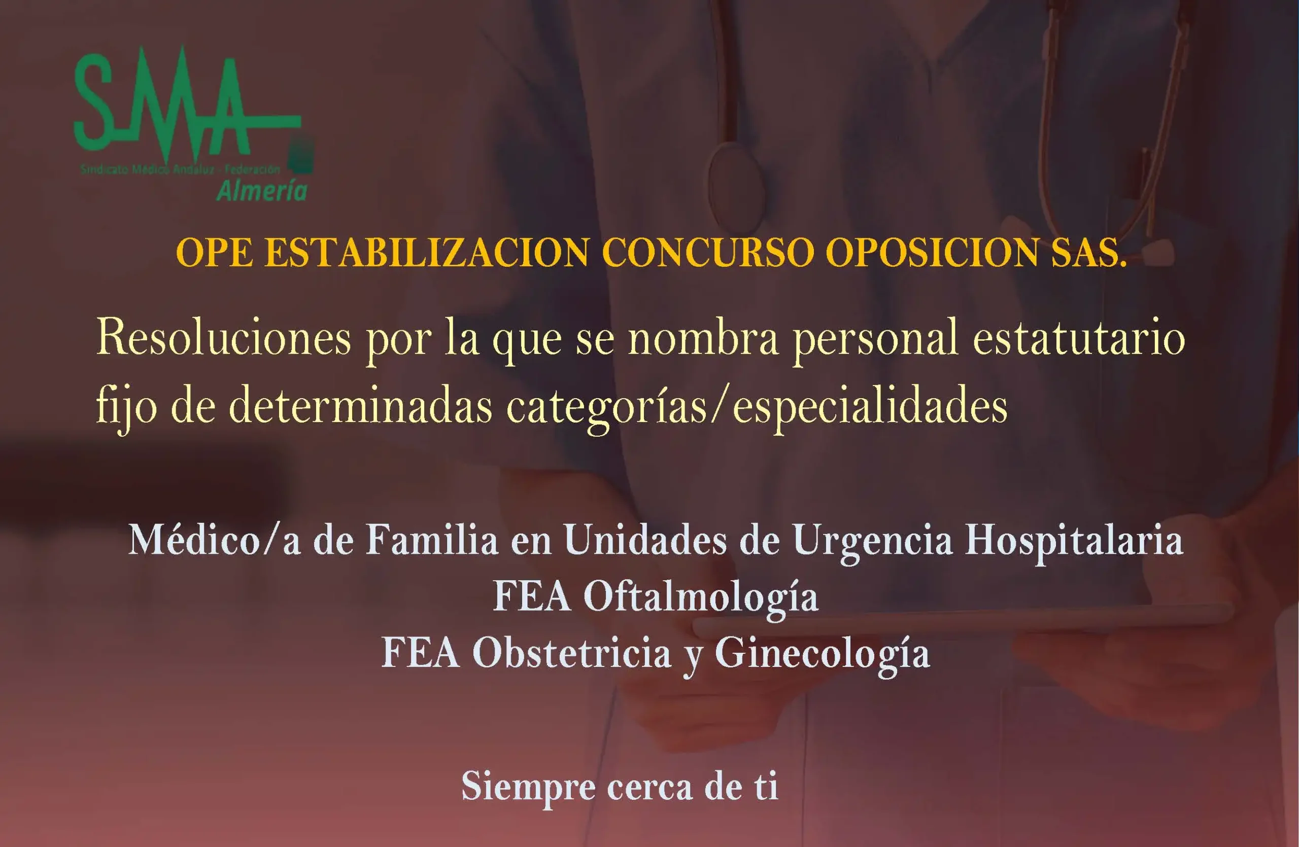 OPE ESTABILIZACION CONCURSO OPOSICION SAS . Nombramientos.