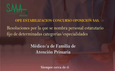 OPE ESTABILIZACION CONCURSO OPOSICION SAS . Nombramientos.