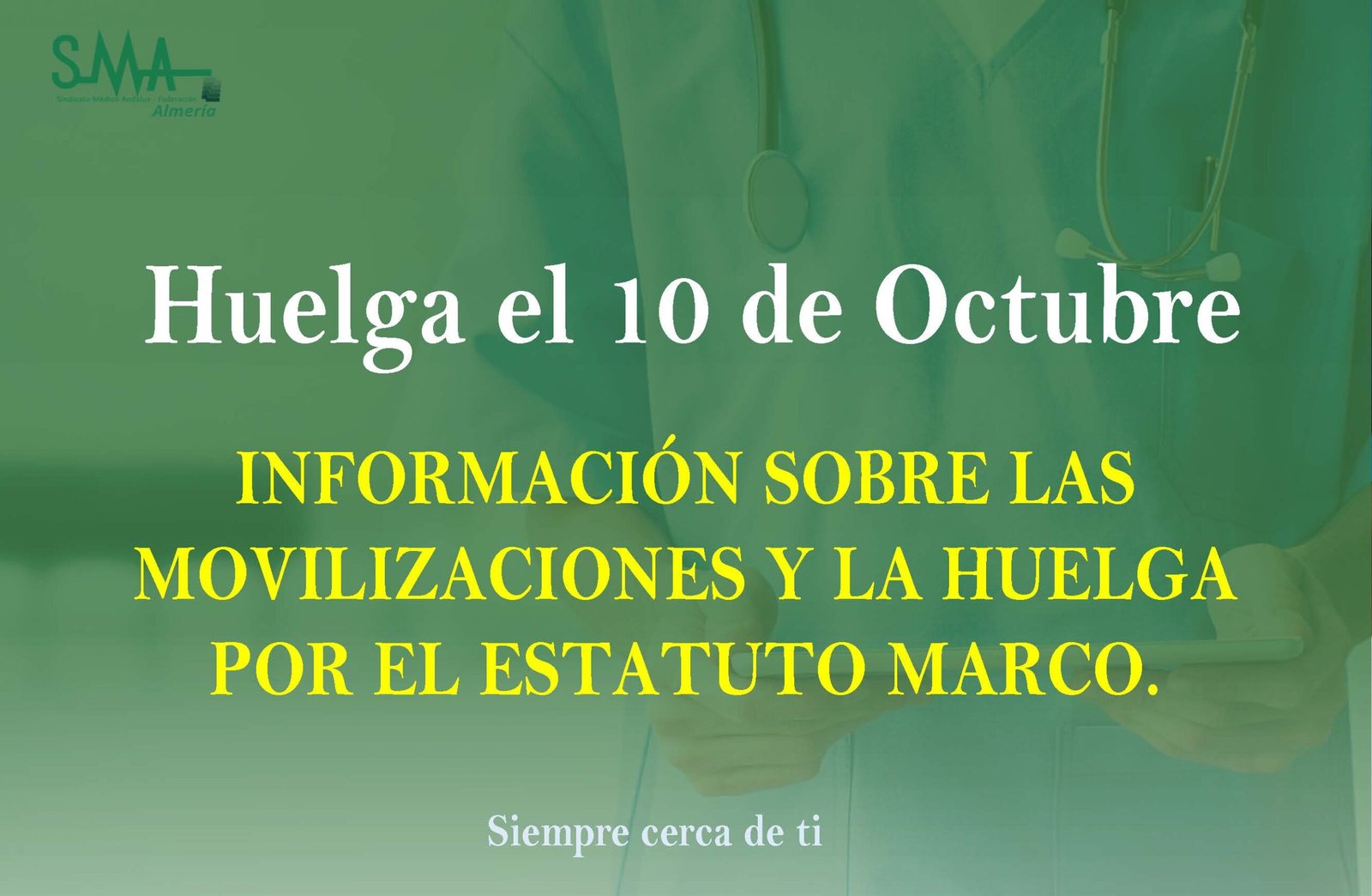 INFORMACIÓN SOBRE LAS MOVILIZACIONES Y LA HUELGA POR EL ESTATUTO MARCO.