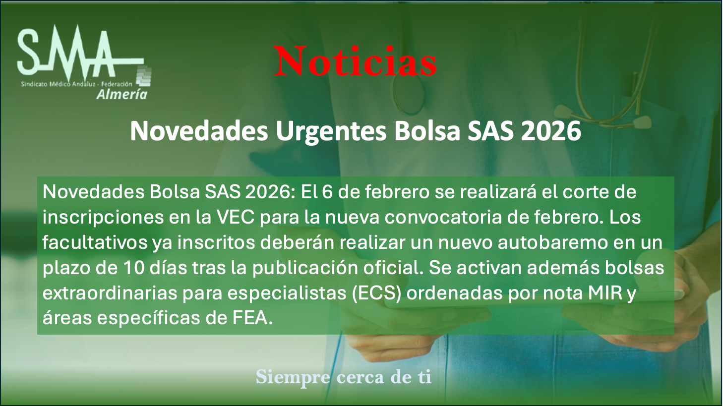BOLSA SAS: Novedades Urgentes Bolsa SAS 2026