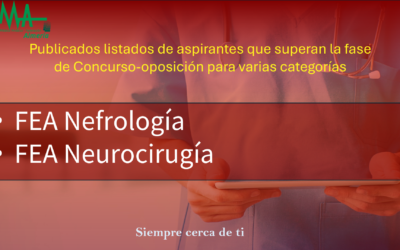 OPE 2025: Publicados listados de aspirantes que superan la fase de concurso-oposición para FEA Nefrología y Neurocirugía